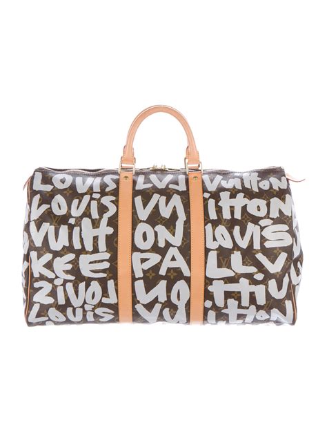 louis vuitton graffiti bag replica|louis vuitton graffiti keepall.